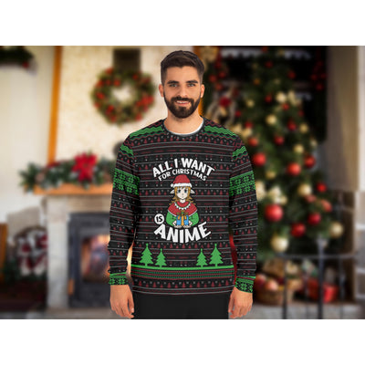 Anime Christmas Sweater Gifts  Merchandise for Sale  Redbubble