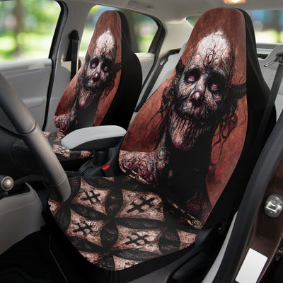 Gates Of Hell Gothic  Car Seat Covers – UnhappyBanana