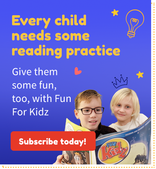 Subscribe to Fun for Kidz Magazine