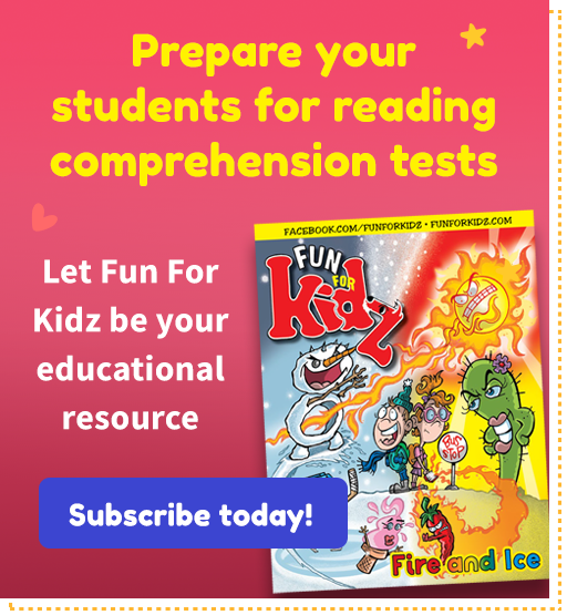 Prepare your students for reading comprehension tests