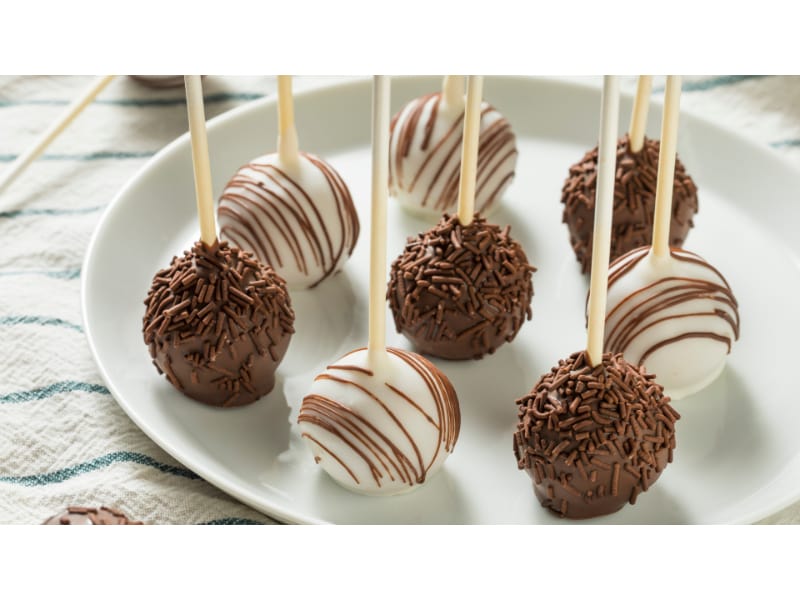 Brussel Sprouts “Cake Pop”