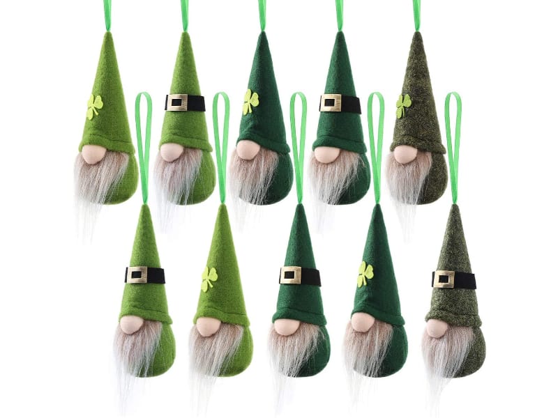 St. Patrick's Day Decorations Hanging Gnomes 