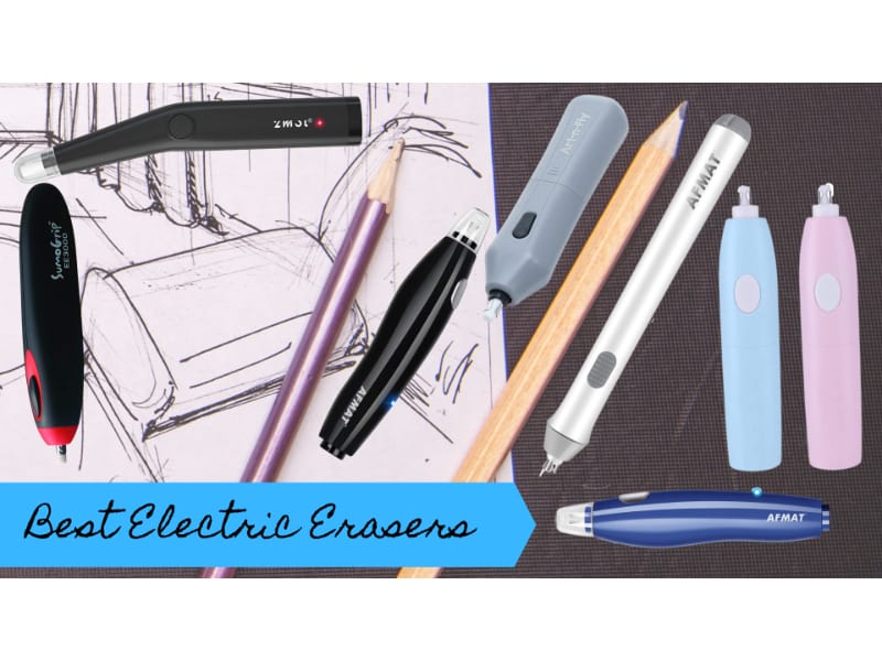  Zmol Electric Eraser with 170 Eraser Refills and USB