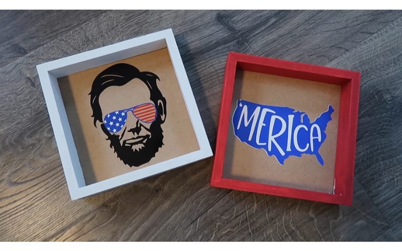 fun frames with a patriotic vibe 