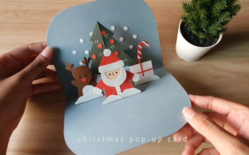 Simple Pop-up Christmas Card