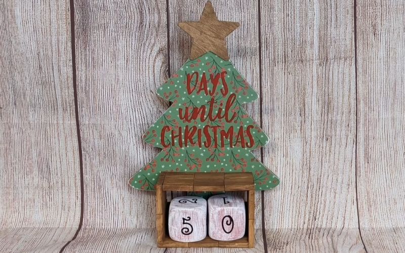 Christmas Tree Countdown Calendar