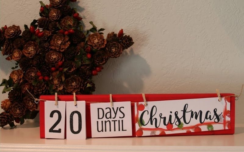 Countdown Board for Christmas