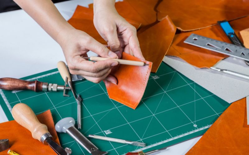 Crafting The Leather Bag