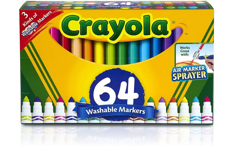  KIDDYCOLOR 36 Colors Washable Marker Set for Kids