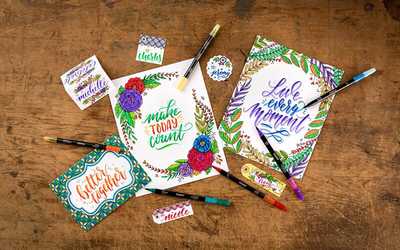 Crayola hand lettering art set