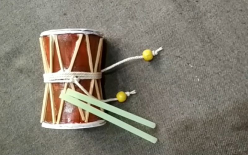 Drum made from disposable cups