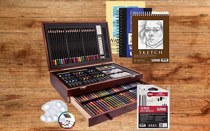 ESRICH Acrylic Paint Canvas Set