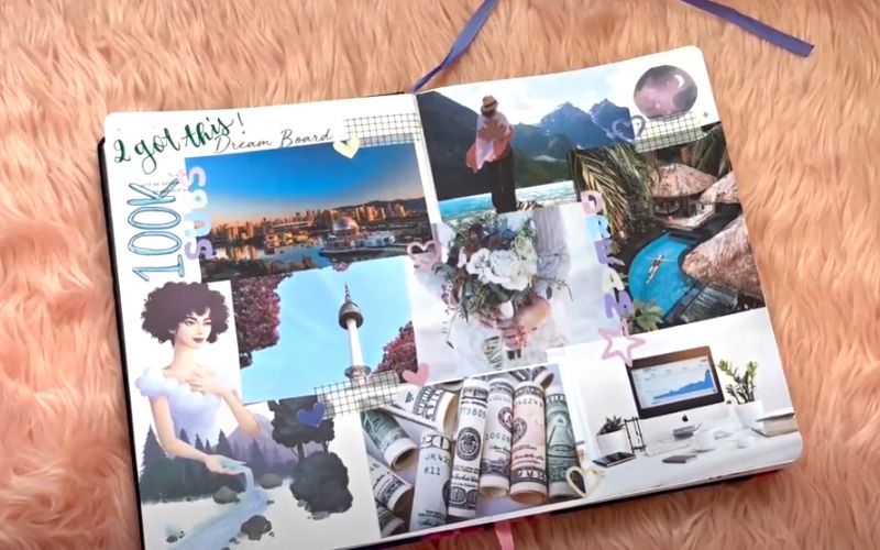 Journal Dream Board - Image by Glaiza Journals