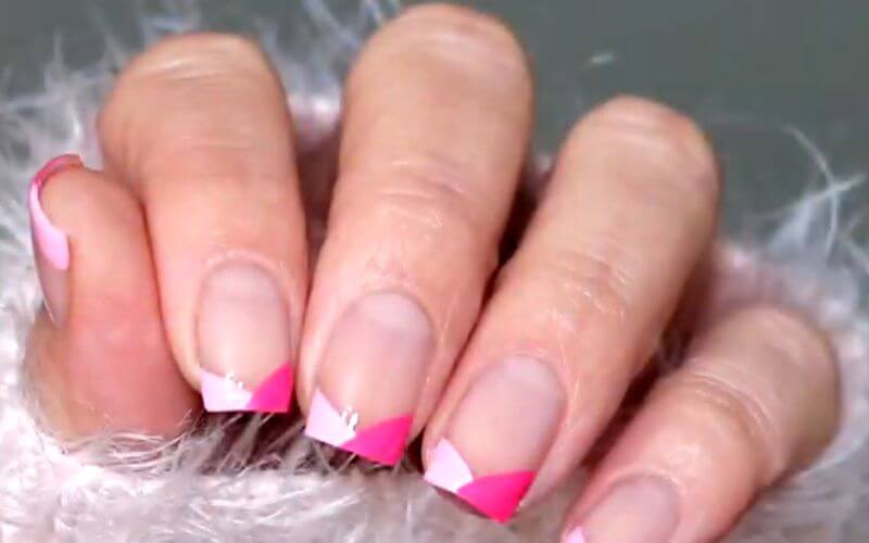 Light Pink French Tips