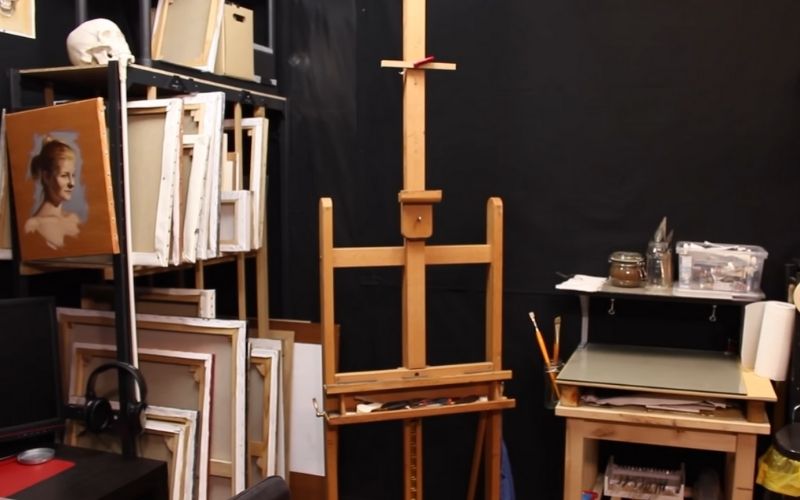 Setting up an Oil Painting Studio