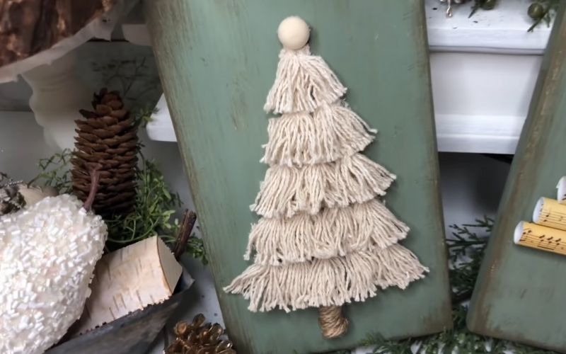Tassel Fringe Christmas Tree
