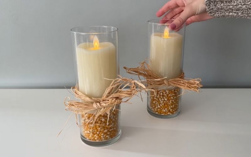Thanksgiving Candle Holder