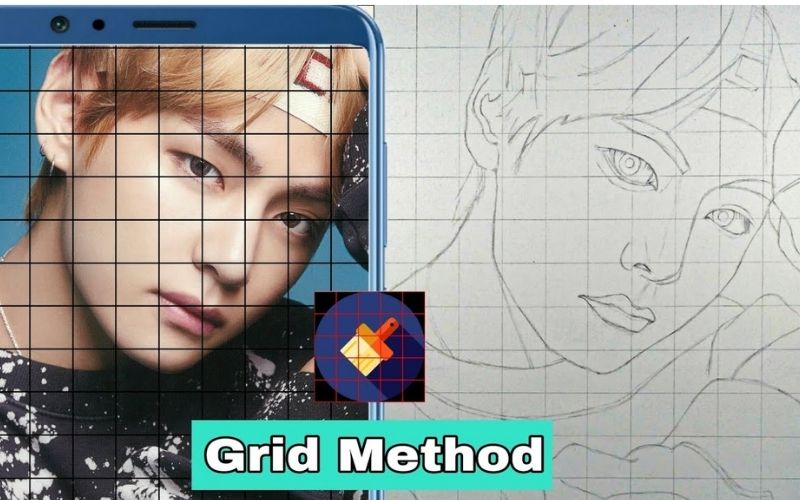 The grid method of drawing realism