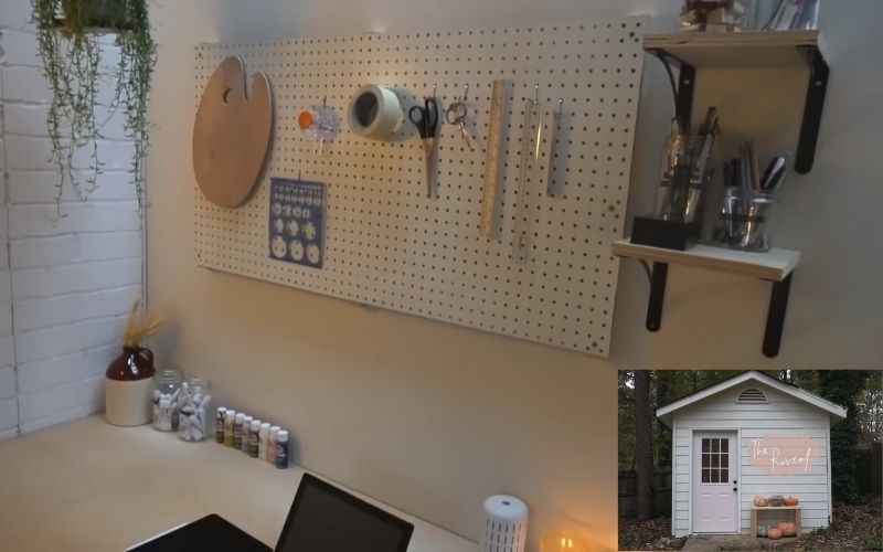 Transforming A Shed or Garage Into an Art Studio
