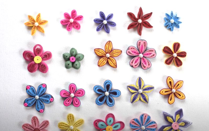 Paper Quilled Flowers