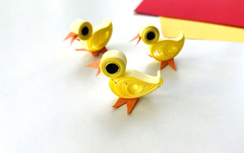 Quilled Chicks