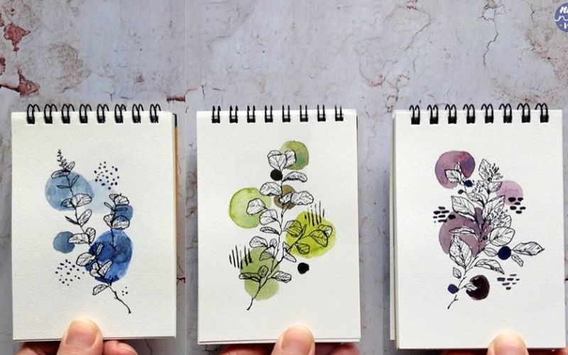 Art Supplies Doodles – Cute Doodles & Watercolor Ideas