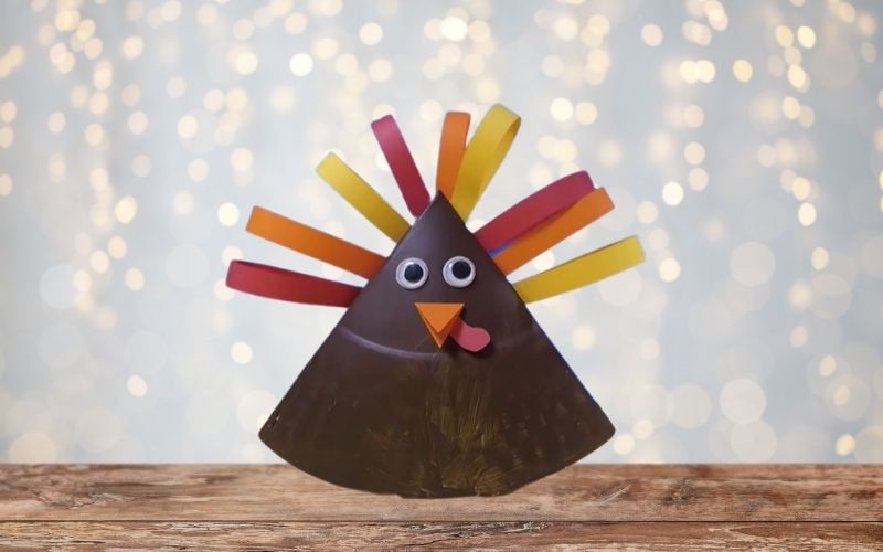 Wobbly Paper Plate Turkey