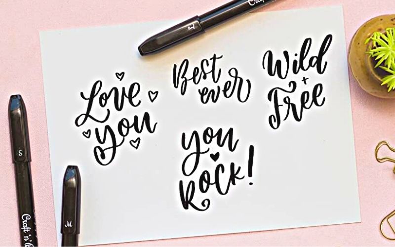 calligraphy lettering