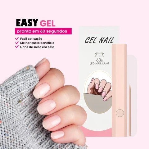 Easy gel unha mulher unhas femenino uv luz beleza unhas cor pratico facil lançamento frete gratis loja deepbel