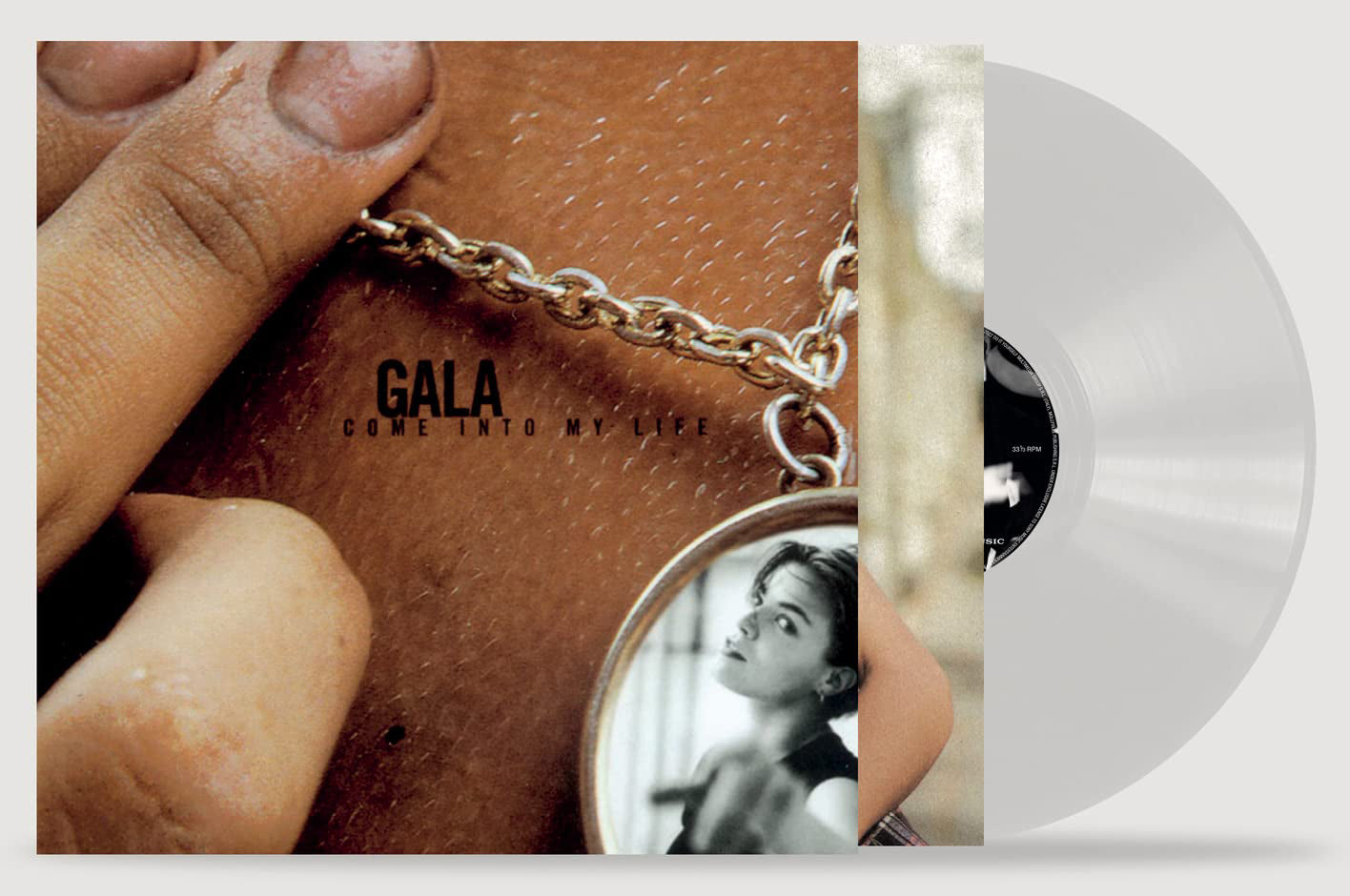 Gala Come Into My Life 25th Anniversary Grey Vinyl LP