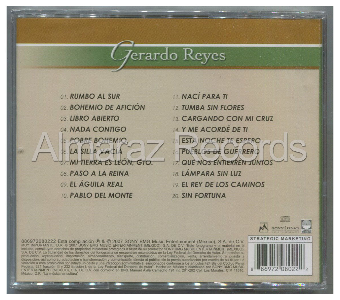 Gerardo Reyes Brillantes Cd