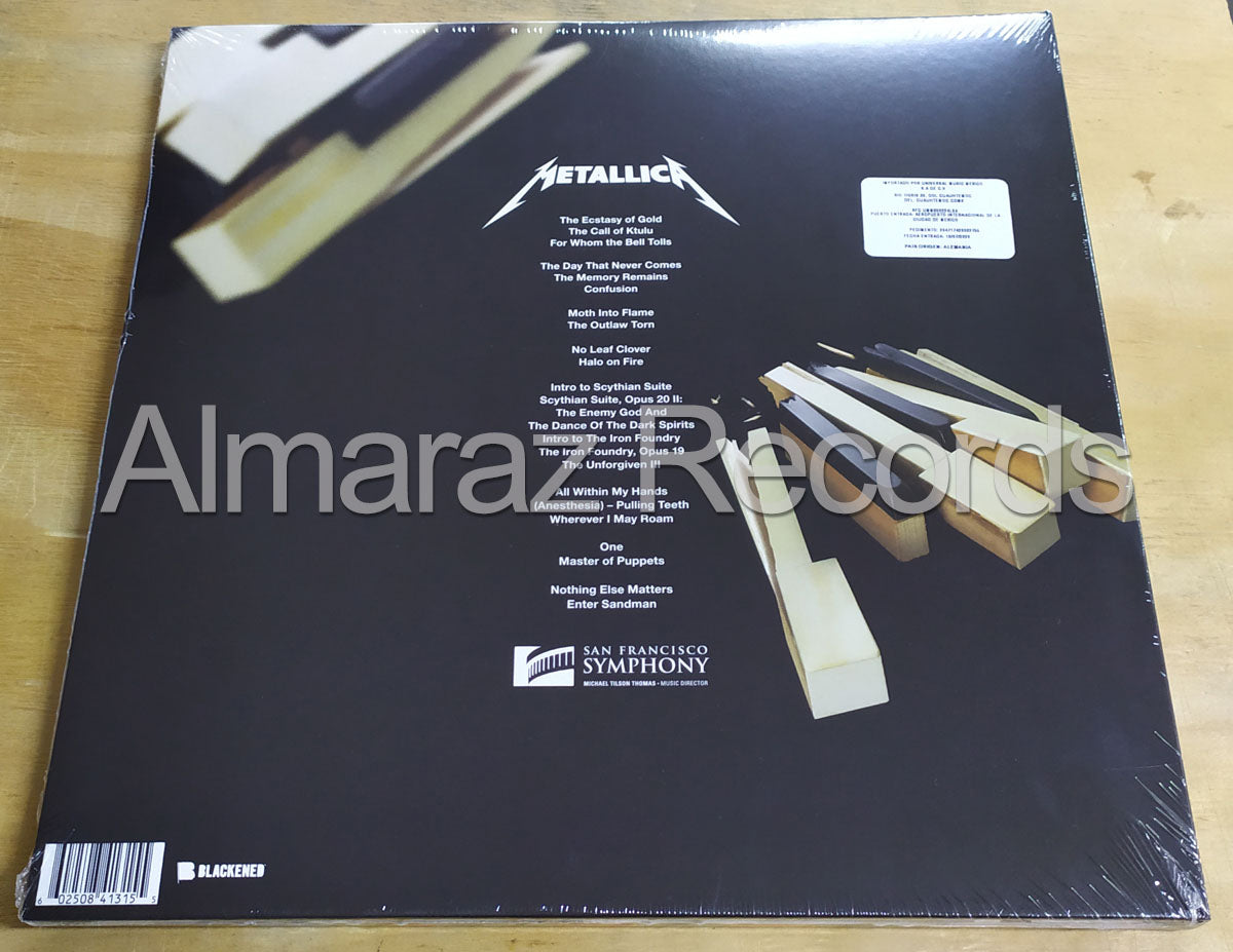 Metallica S M2 Vinyl Lp Set