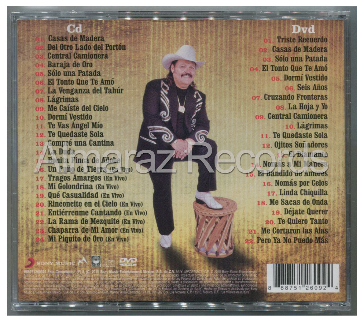 Ramon Ayala 50 Años Del Rey Del Acordeon CD+DVD