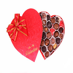 heart box candies and chocolates valentine's day