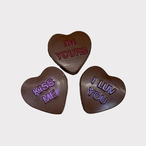 Chocolate Conversation Heart