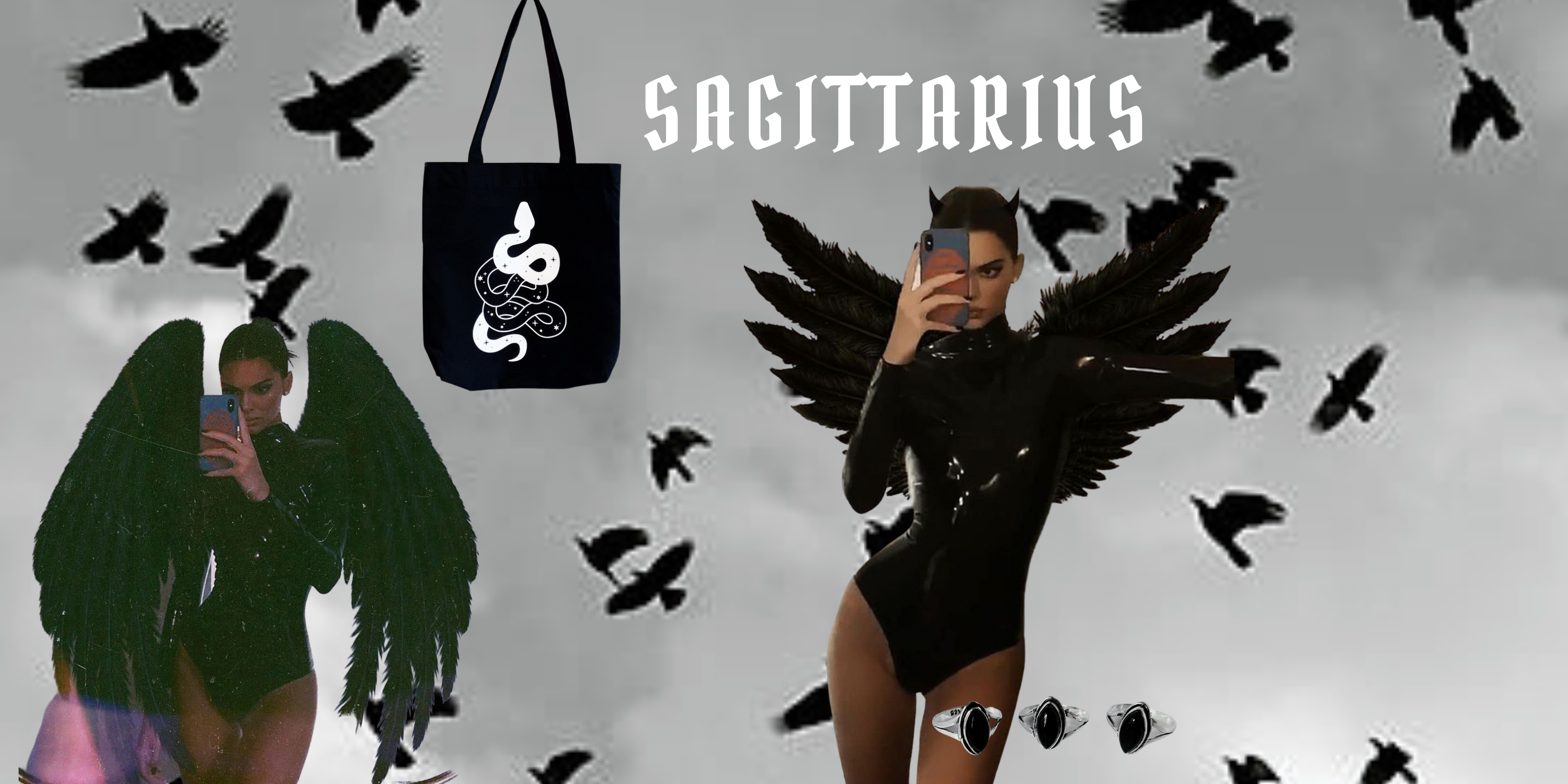 sagittarius zodiac outfit halloween fancy dress costume ideas inspo gothic grunge goth babe indie alternative fashion