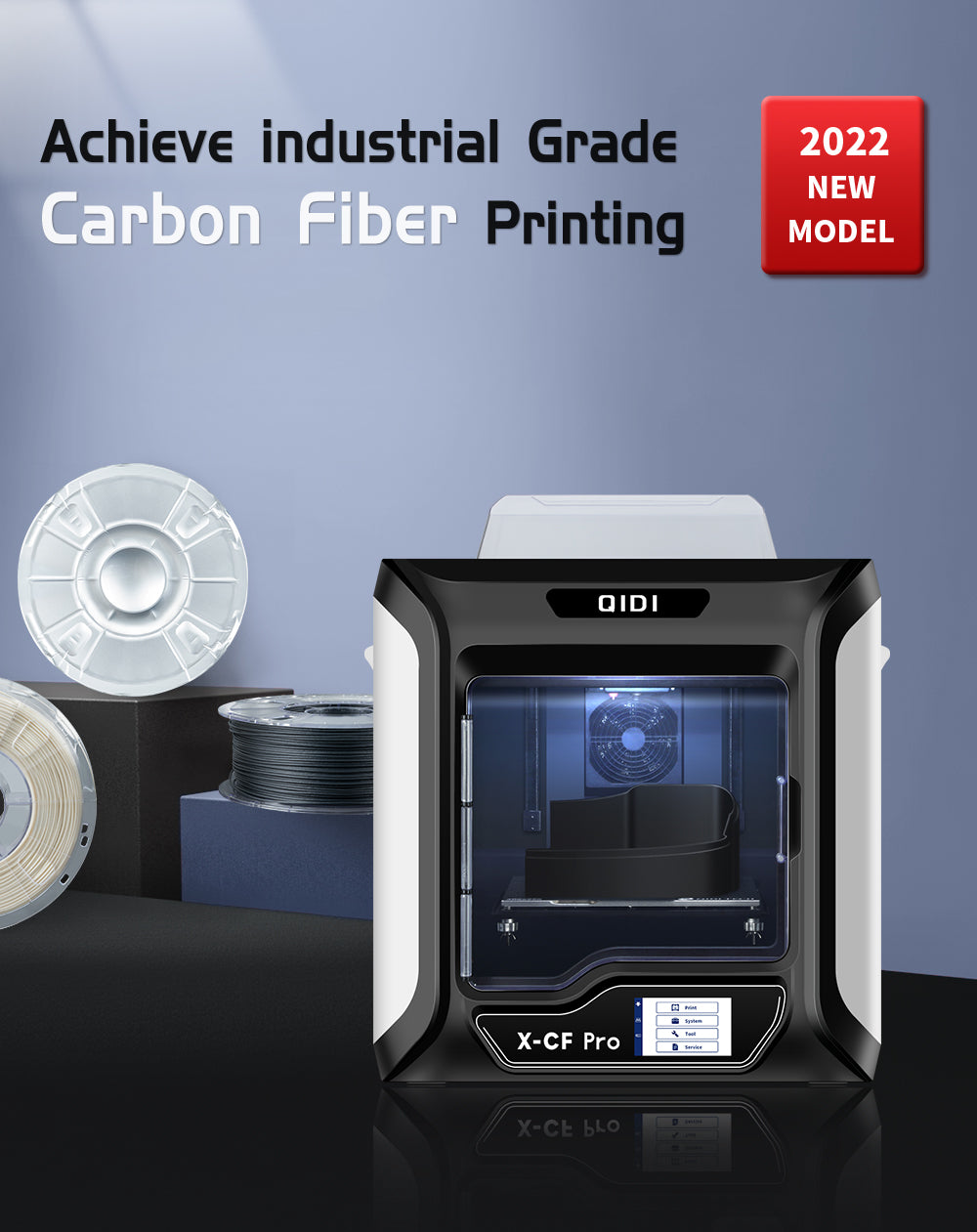 qiditech QIDITECH xcfpro x-cf pro 3dprinternational 3d printer