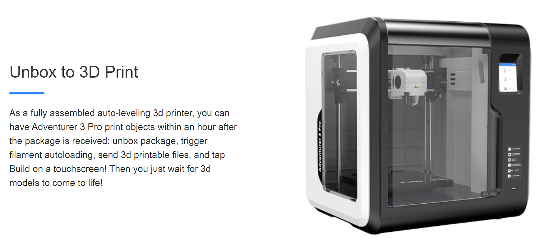 3DPrinternational FlashForge Adventurer 3 Pro 3D Printer Features