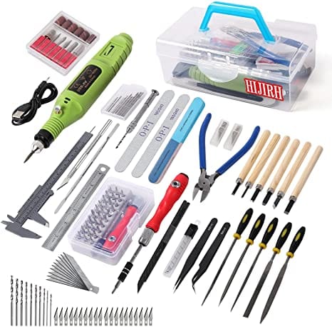3D Printing Tool Kit 45pcs - Carving Knife Set / Cleaning Needles /  Tweezers / Pliers / Scrapers / Caliper