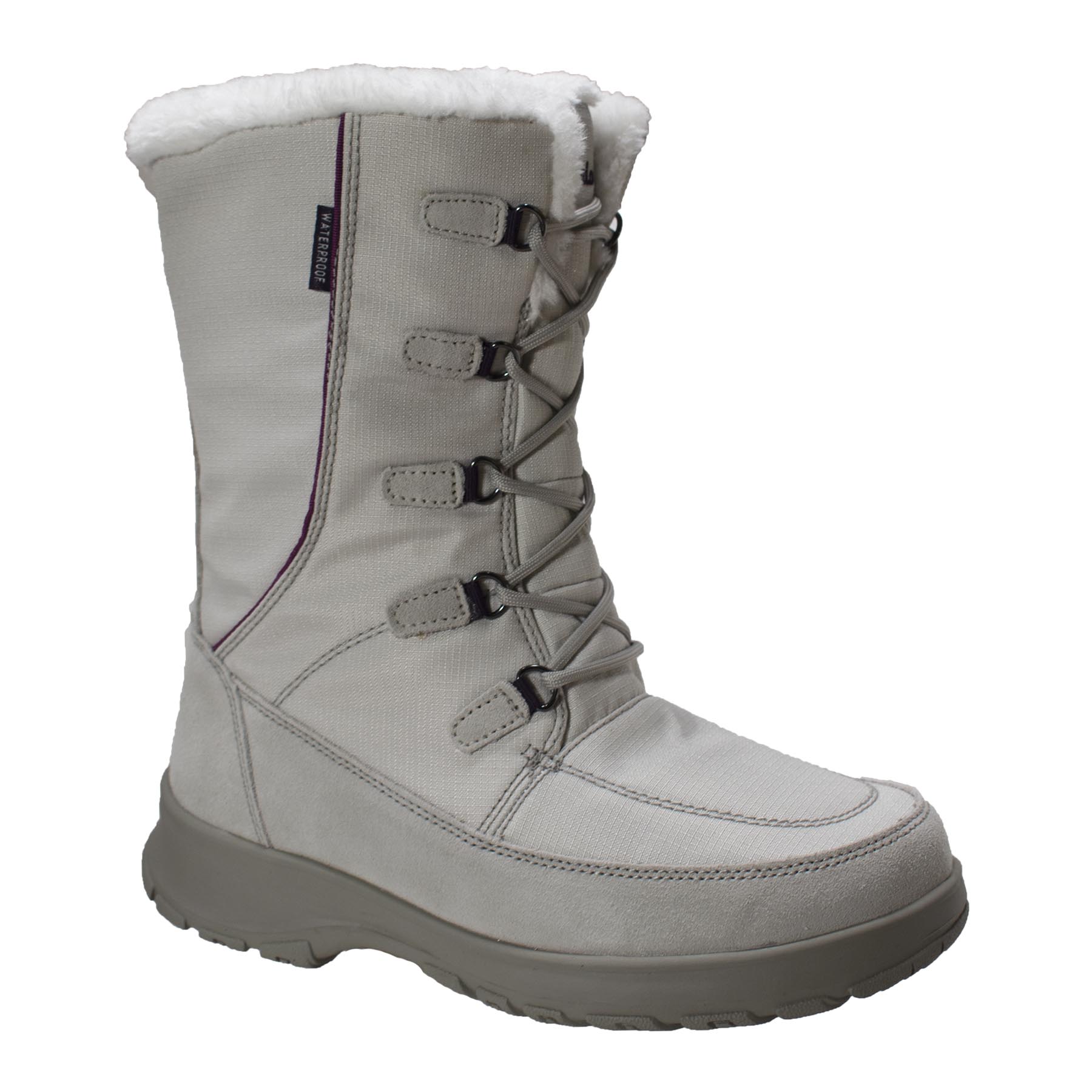 Womens Waterproof Nylon Winter Boot 