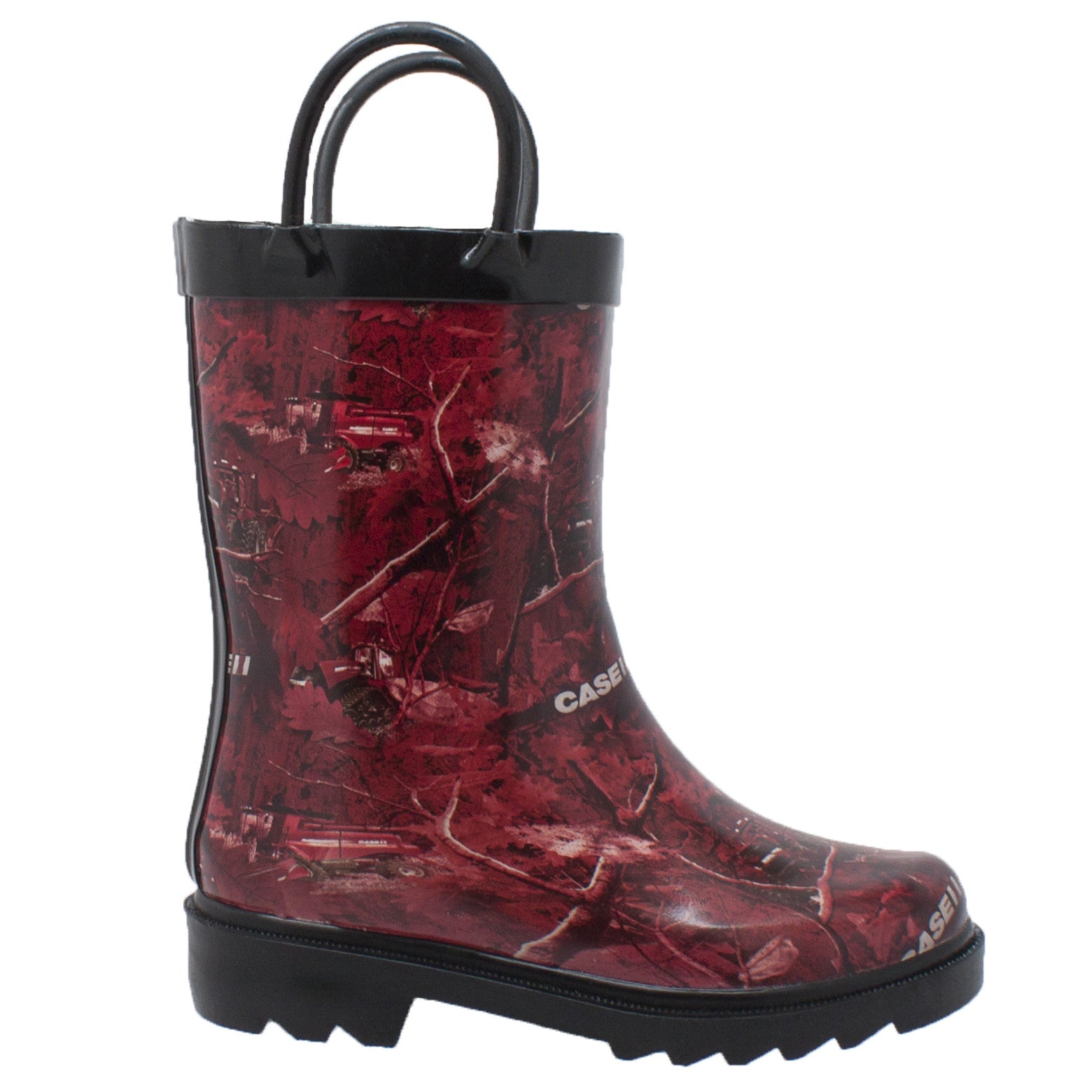 steel toe camo rubber boots