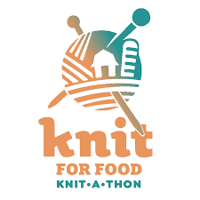 logo for Knit for Food Knit-A-Thon