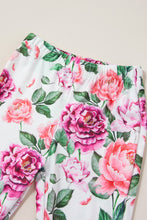 Load image into Gallery viewer, Floral Print Baby Girl Top and Pants Set
