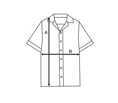 Size Guide Bowling Shirt - Yahmo