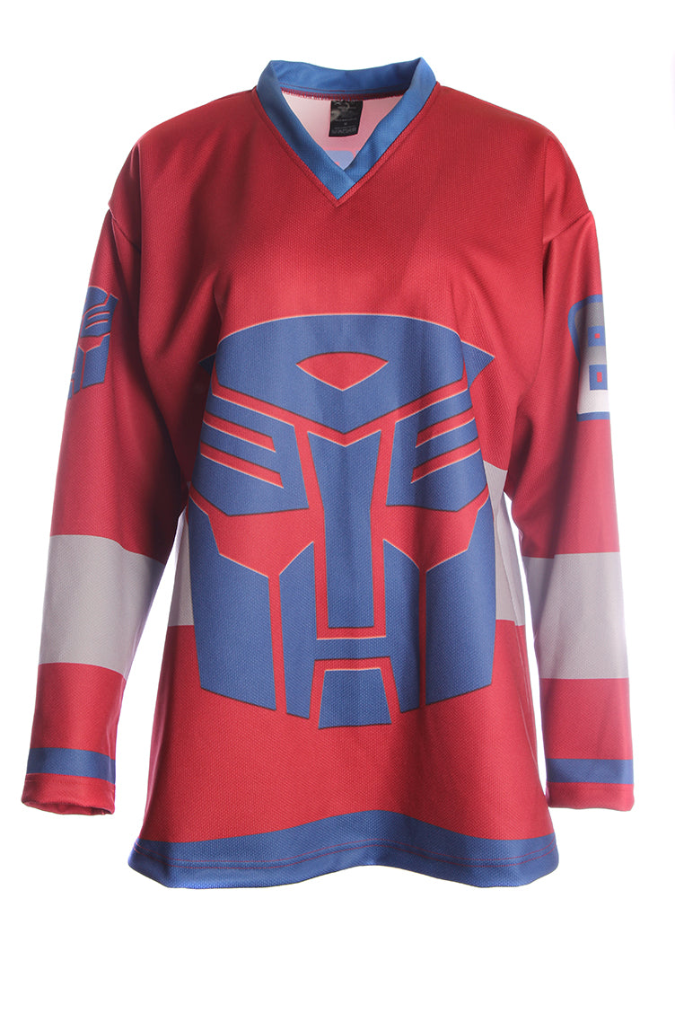 transformers hockey jersey