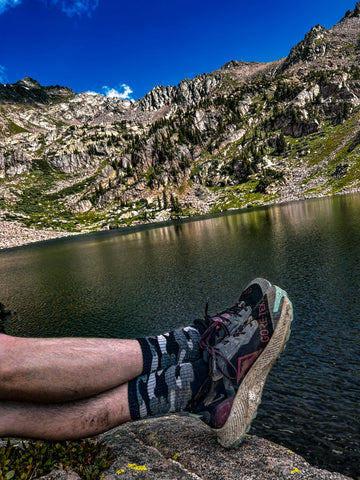 Hiking Socks for Women and Men, Camo Crew