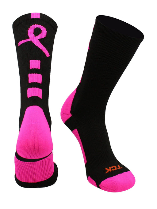 Breast Cancer Awareness Socks with Pink Ribbon — TCK