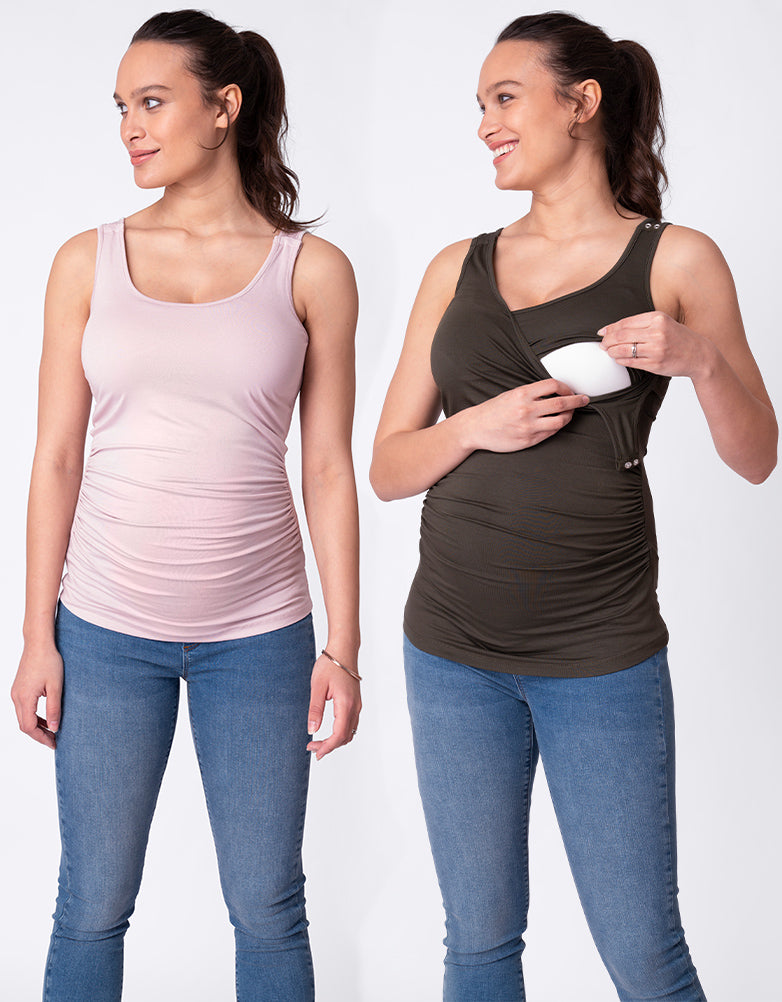 Seraphine Bamboo Nursing Bras – Twin Pack – The Boutique Affair