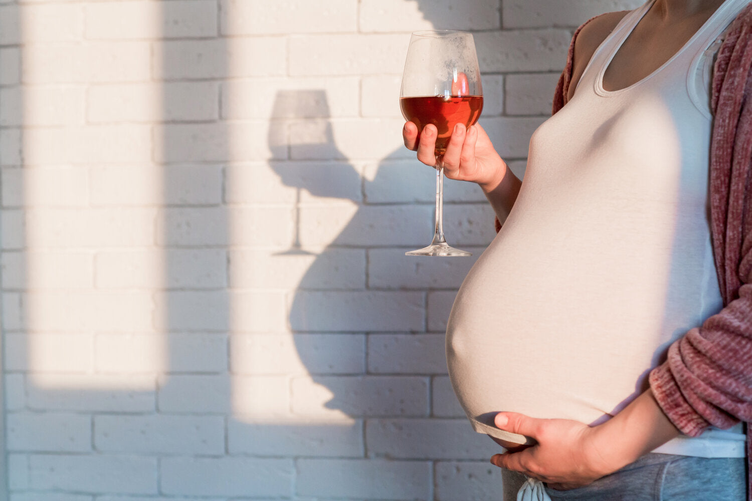 Non alcoholic wine while pregnant