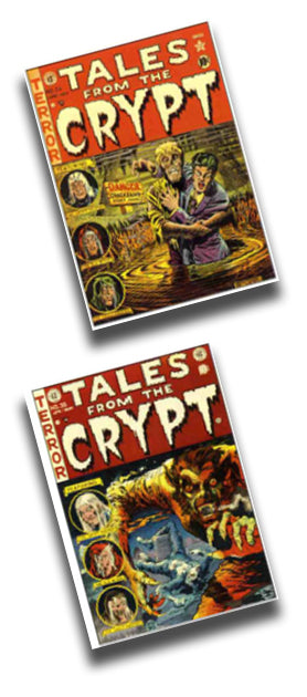 Tales from the Crypt Covers from Issues #24 and #35